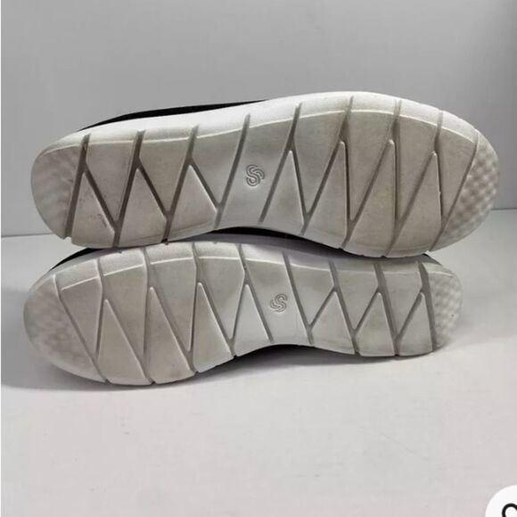 Clarks Cloud Steppers Black Textile Casual Sneakers 10M - Picture 5 of 7